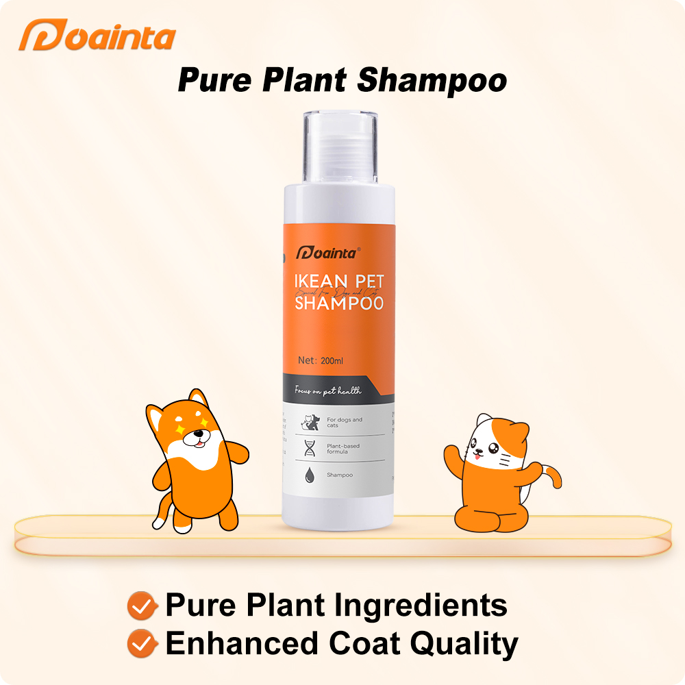 Pure Plant Shampoo For Dogs & Cats- 200ml 