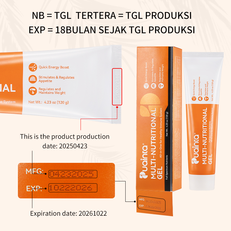 PUAINTA All-in-1 Nutrition Gel for Cats & Dogs: Boosts Appetite, Weight & Shiny Coat - 120g