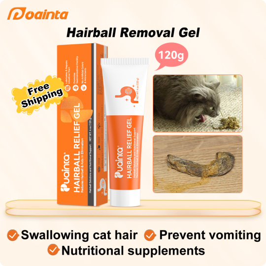 Photo inspiration: Cat Hairball Removal Methods Reference: Puainta Cat Hairball Removal Gel