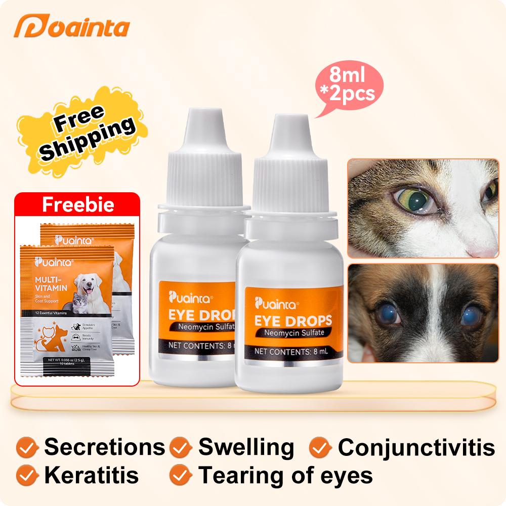 Eye Infection & Inflammation Treatment Liquid for Pets