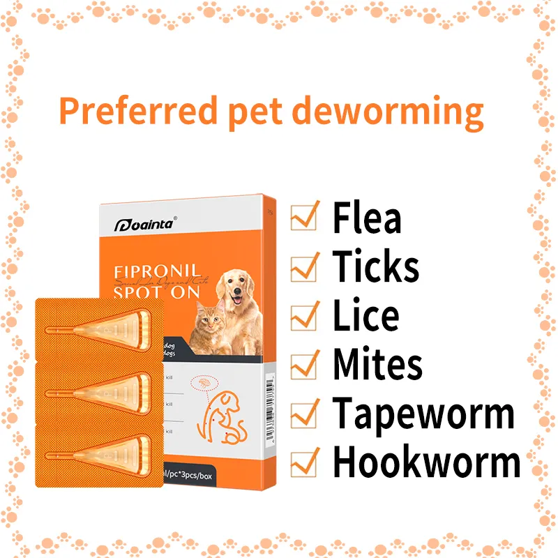 All-round Dewormer Set(Flea & Tick Spot On+Dewormer Tablets)