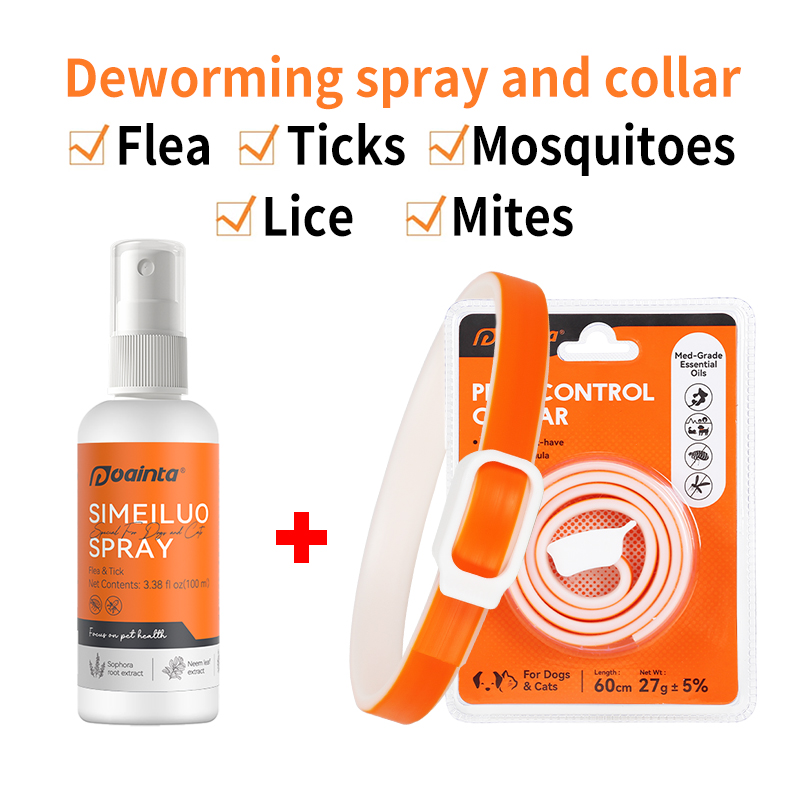 Tick and Flea Spray【remove a variety of pests】