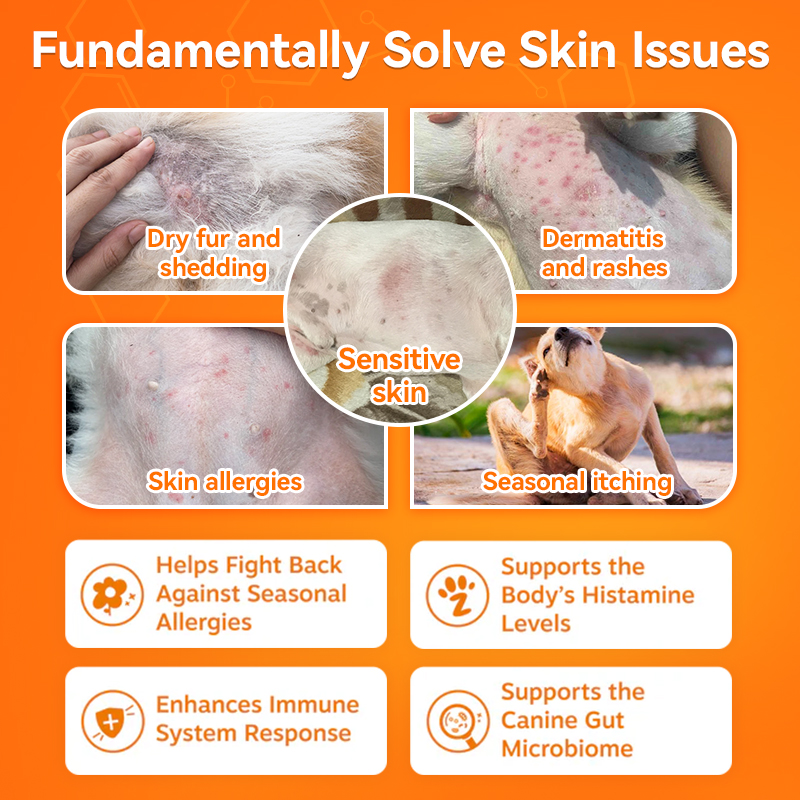 Dog Itch/Redness/Immune Support Chewable Tablets