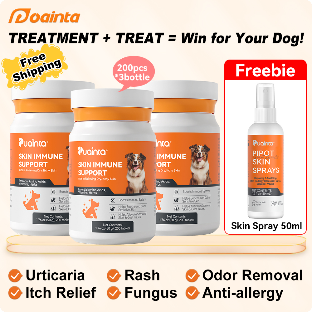 Dog Itch/Redness/Immune Support Chewable Tablets