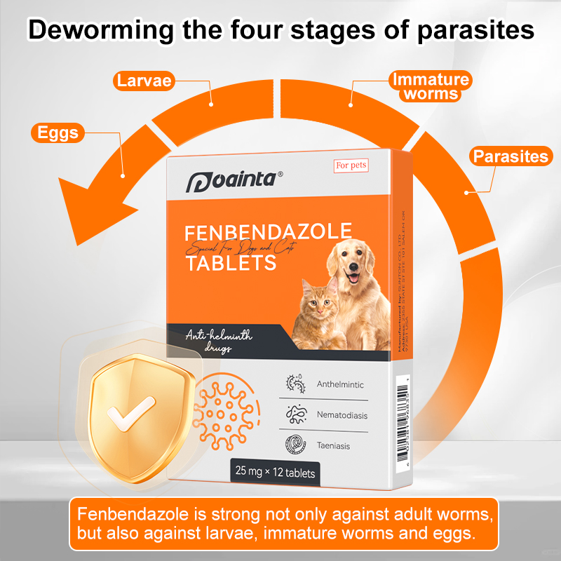 Fenbendazole Dewormer for Dogs/ Cats- Tablets