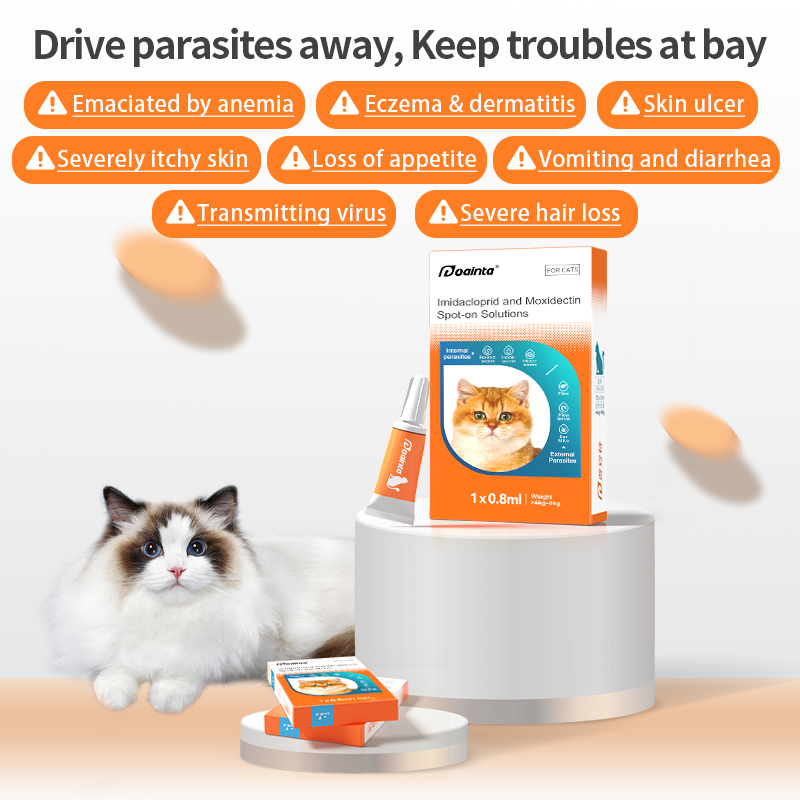 Puainta | Dewormer Anti Flea Lice and Worms for Dogs/ Cats