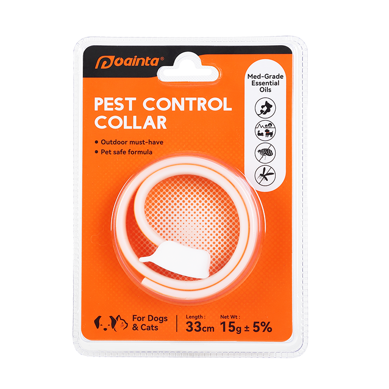 Pest Control Collar Adjustable Flea Tick Prevention Anti-mos