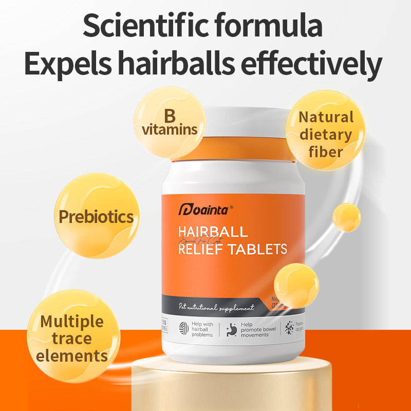 Hairball Remedy Tablets Pet Nutritional Supplement -For cats