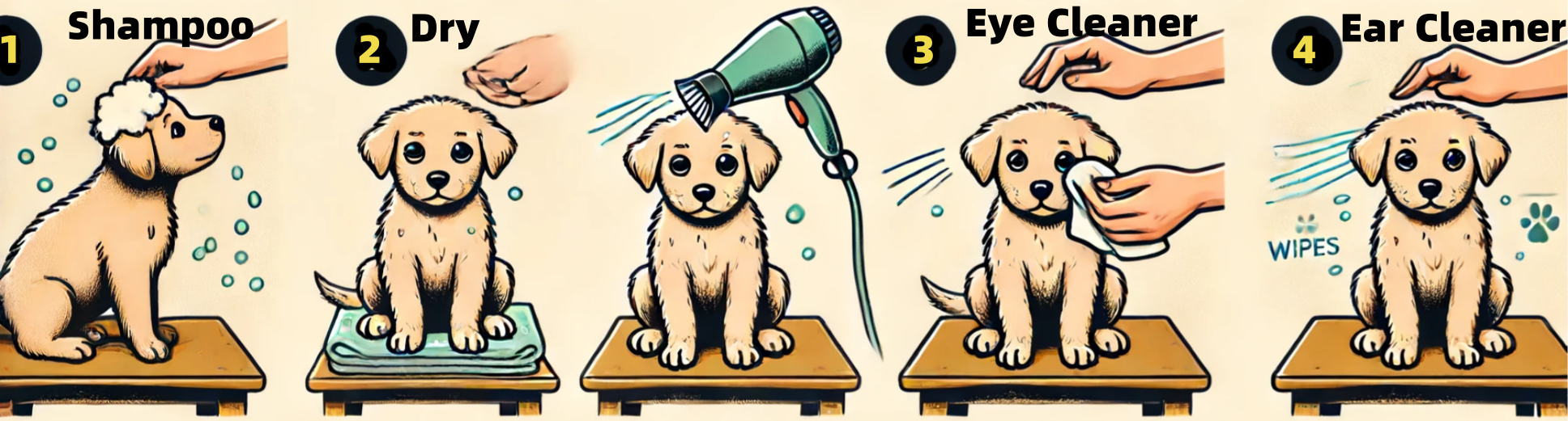 Puainta™ Boric Acid Eye Drops/ Eye Wash for Dogs and Cats