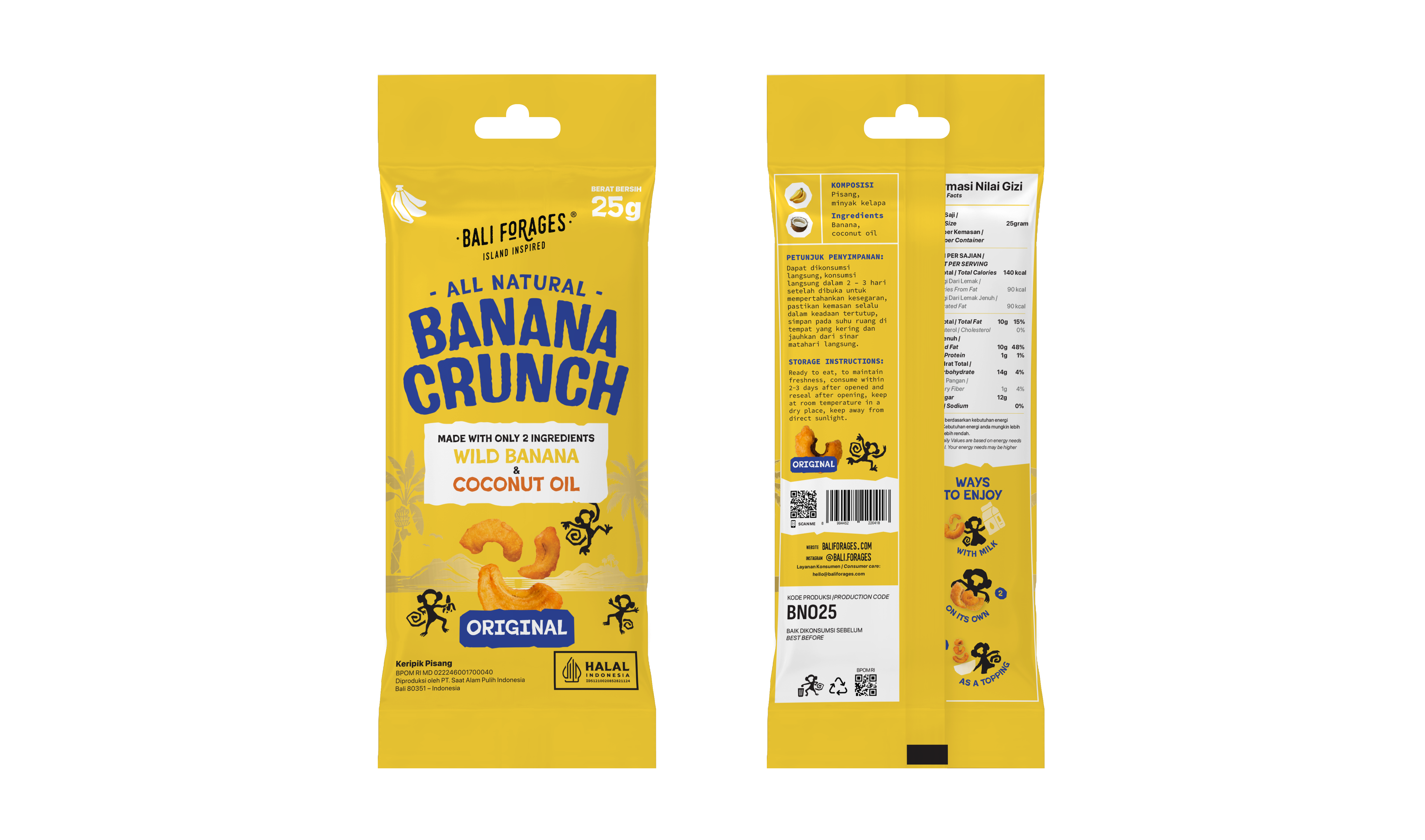 Banana Crunch (12 x 25g Sachets)
