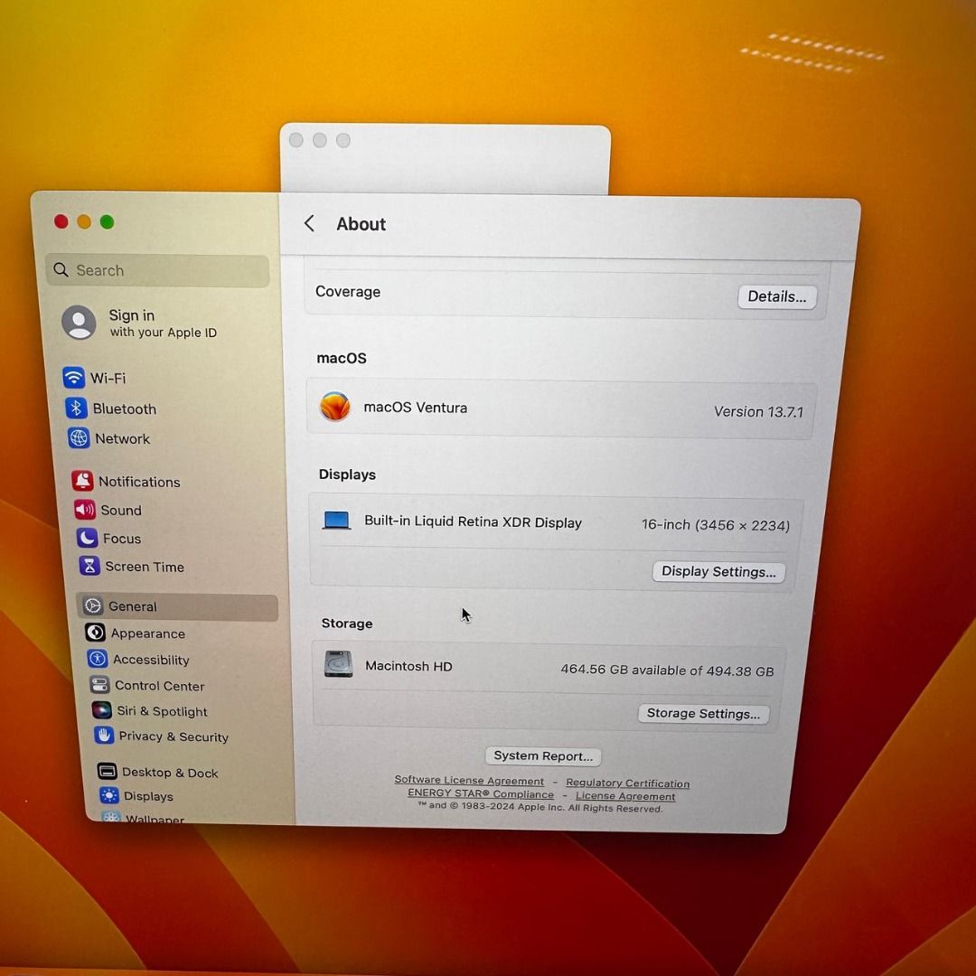 (M2 Pro 16GB+512GB) Apple MacBook Pro 16"