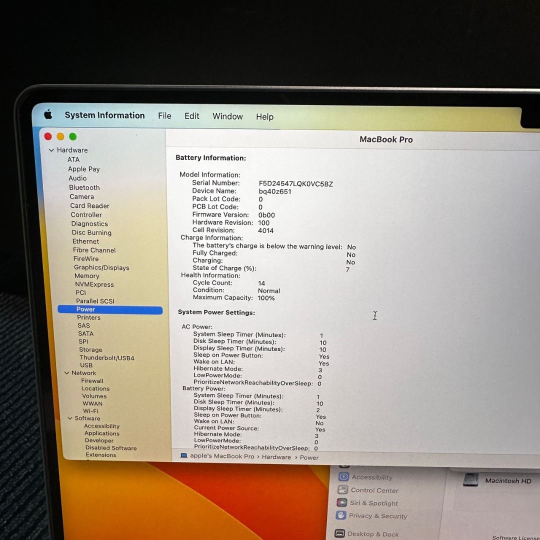 (M2 Pro 16GB+512GB) Apple MacBook Pro 16"