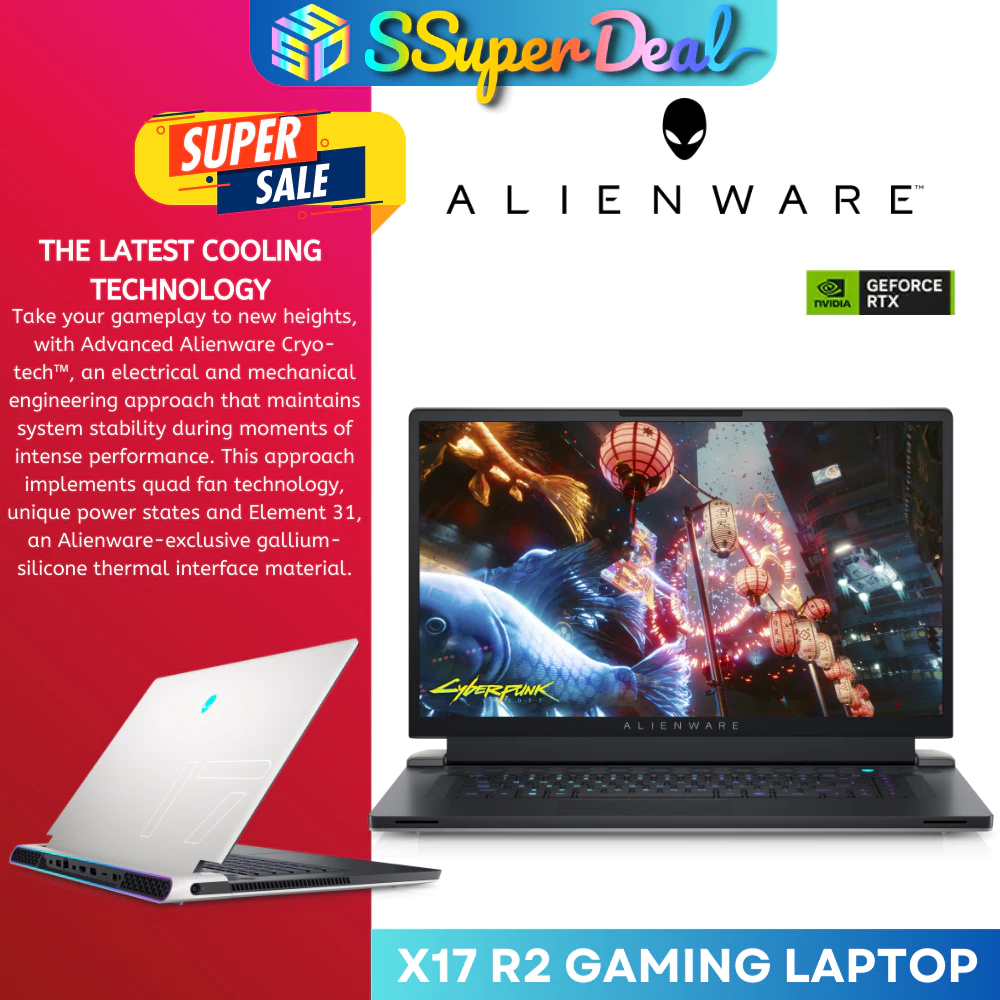 Dell Alienware X17 R2 (i9-12900h ,16gb ,1tb ,rtx3070ti,fhd480hz)