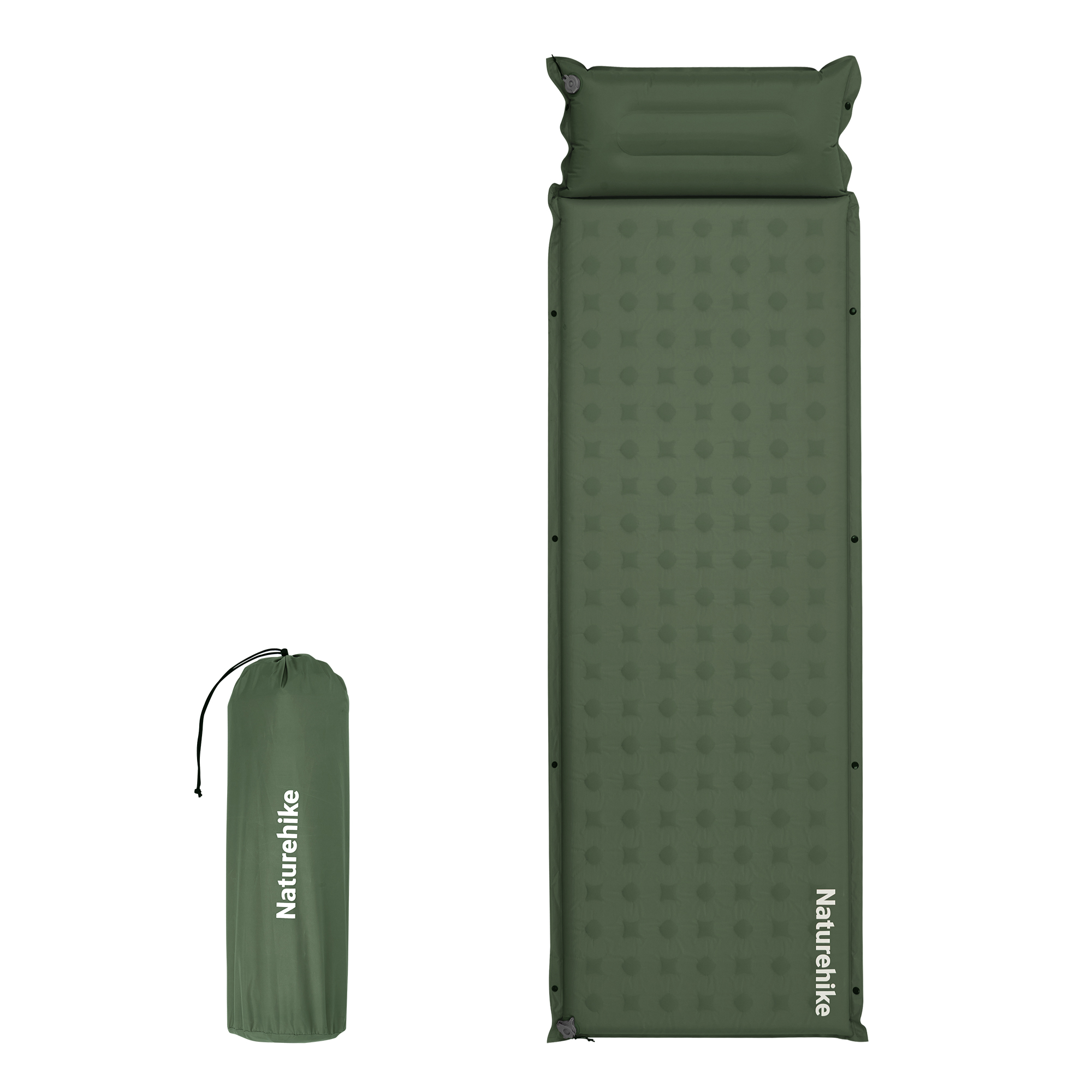 新作Naturehike Dシリーズ エアーマット 自動膨張 コンパクト 革新内部構造 厚手6cm キャンプ用 キャンプマット 無限連結可能 耐水加工 インフレーター 超軽量