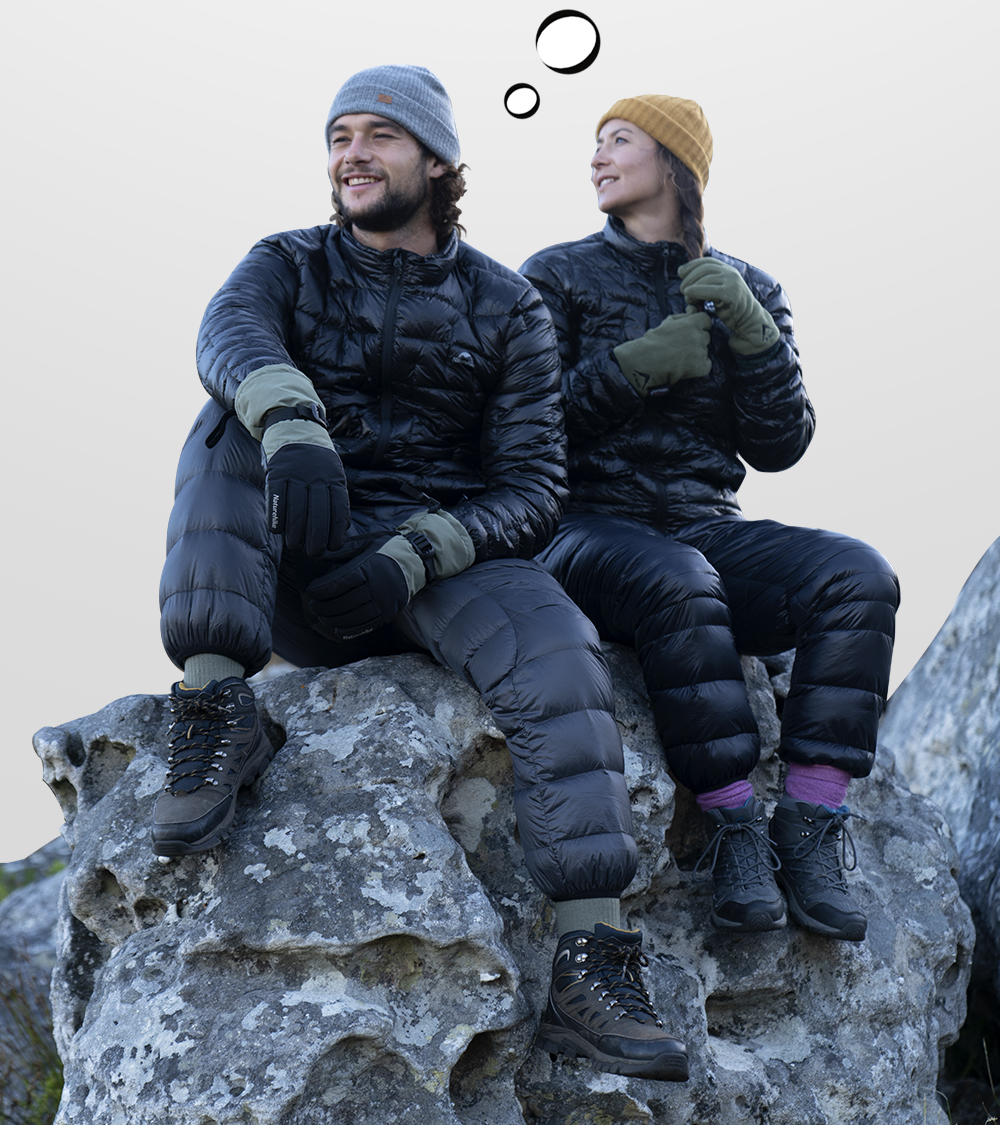 Naturehike DW90 ダウンパンツ 高品質ダウン 防寒 暖パンツ ダック