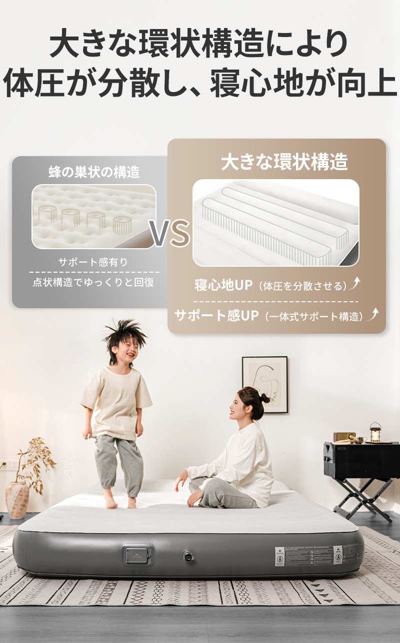 Naturehike Moment エアーマット 電動ポンプ内蔵 枕付き 電動 Naturehike Moment エアーマット 電動ポンプ内蔵 枕付き 電動