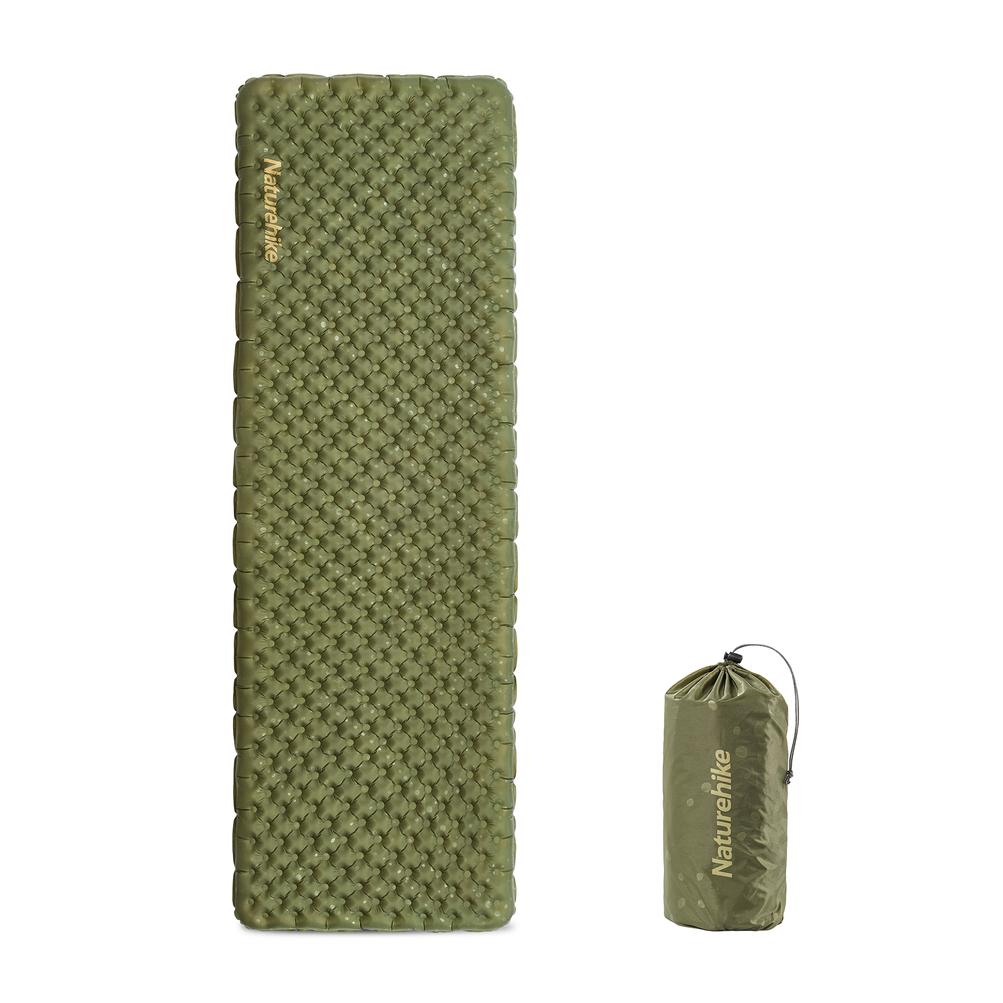 Naturehike エアマット R値5.8 58x168cm ネイチャーハイク R値5.8エアーマットをレビュー】超軽量