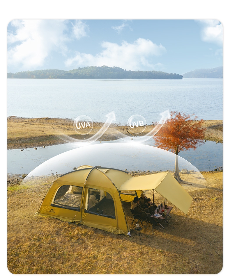 Naturehike Dune10.9 ドームテント 2~3人用 UPF50+ ツールーム Naturehike Dune10.9 ドームテント 2~3人用 UPF50+ ツールーム