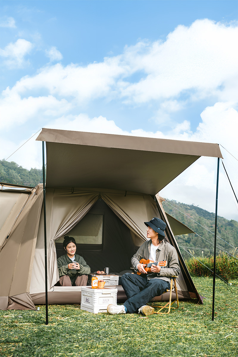 新作】 Naturehike Village6.0 Plus ワンタッチテント Ti black 新作】 Naturehike Village6.0 Plus ワンタッチテント Ti black