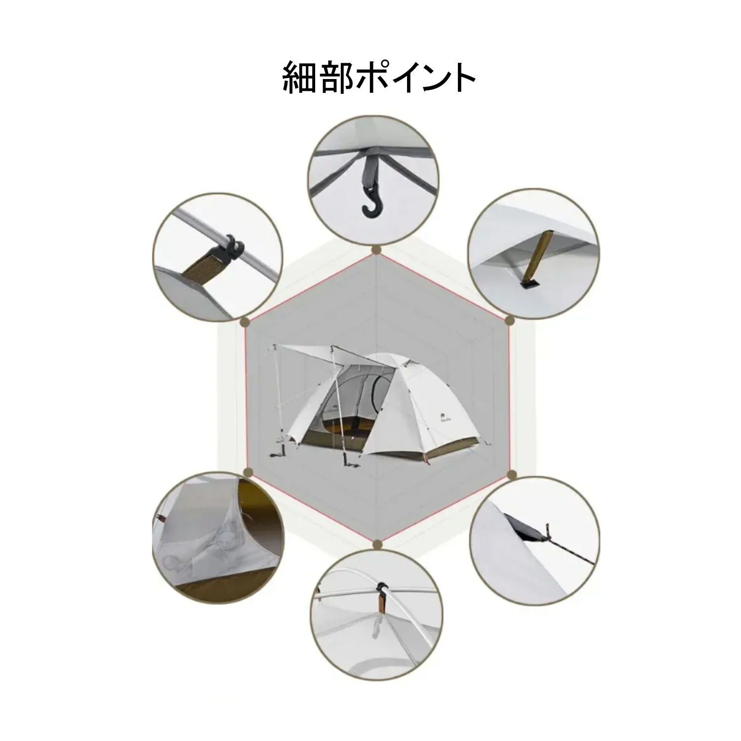 Naturehike Cloud River テント 2人用 3人用 軽量 自立式 前室 Naturehike Cloud River テント 2人用 3人用 軽量 自立式 前室