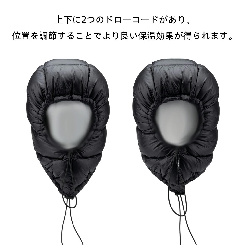 新作予約販売Naturehike ダウンハット ダックダウン 750FP 冬用 アウトドア 羽毛 超軽量 防寒 防風 撥水 暖かい 折りたたみ 帽子