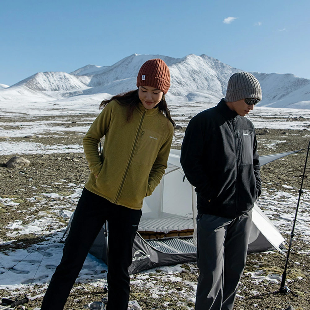 Naturehike フリースジャケット あったか 400g 軽量 ジャケット 長袖 フリース アウター インナー 上着 男女兼用 防寒 抗菌