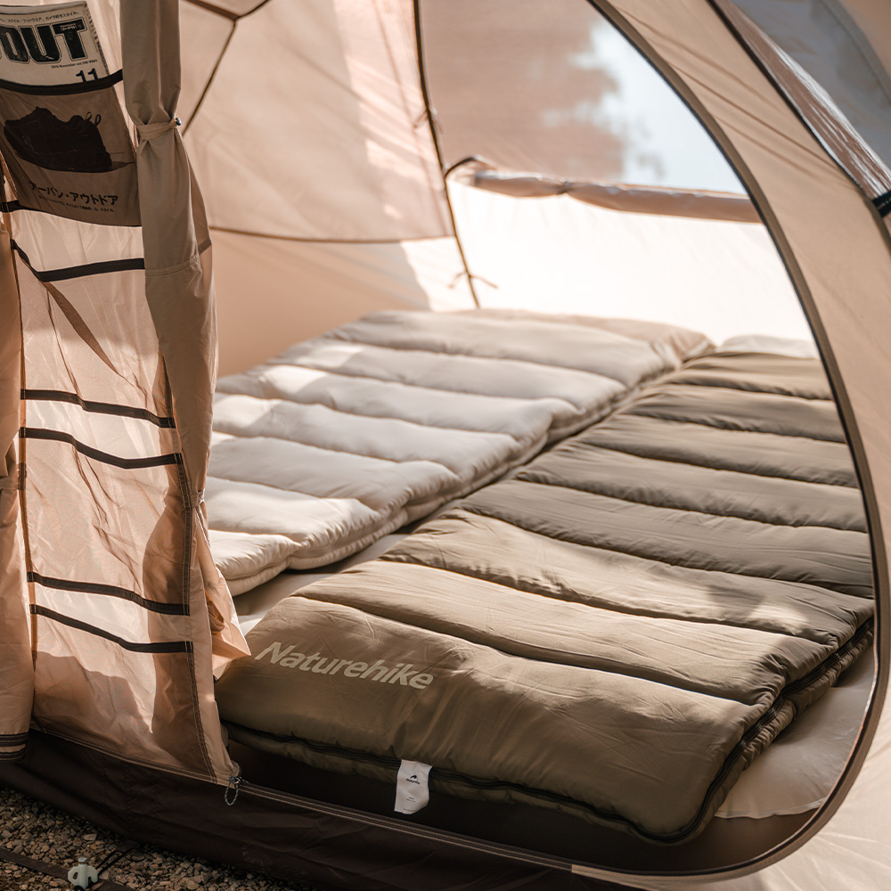 Naturehike 寝袋 シュラフ アウトドアキャンプ 封筒型 コンパクト 超軽量 1人用 高級ダウン 防水 保温 防災用 750FP 収 先着20個限定！2点目30％OFF+マラソン期間中P2倍