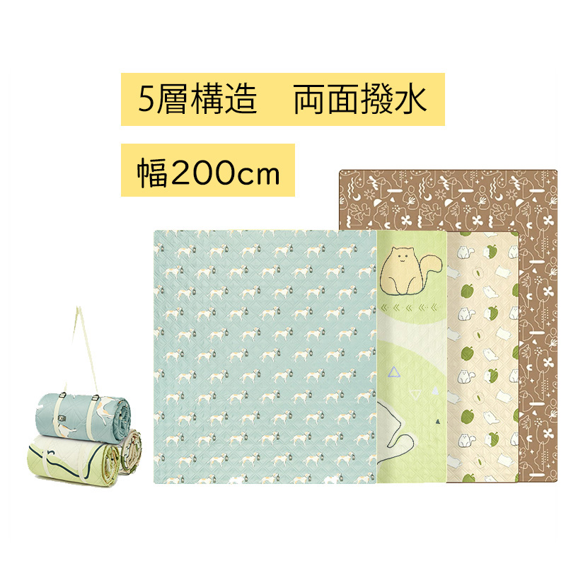 【新作 予約販売】 Naturehike アウトドア レジャーシート 厚手 防水加工 グランド グランドシート マット 4~8人に適用