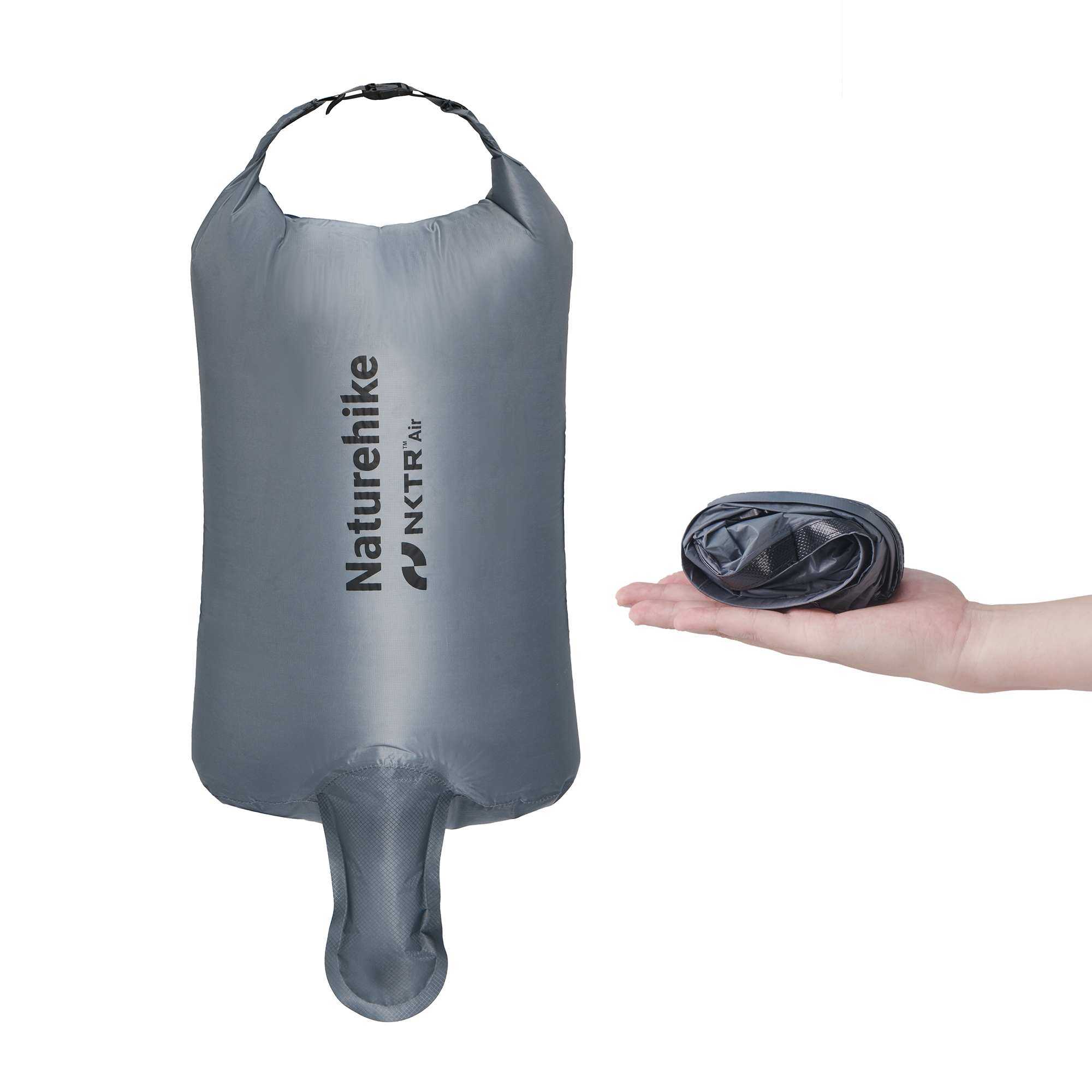  Naturehike ポンプバック エアーバック 空気入れ袋 エアーマット用ポンプ袋 キャンプ 折りたたみ 高R値エアーマット/Feather Boneマット対応可能