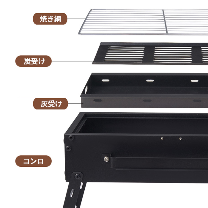 新作入荷 Naturehike バーベキュー コンロ 卓上 蓋付き 小型 キャンプ テーブルトップグリル 1～3人用 焼き網付き