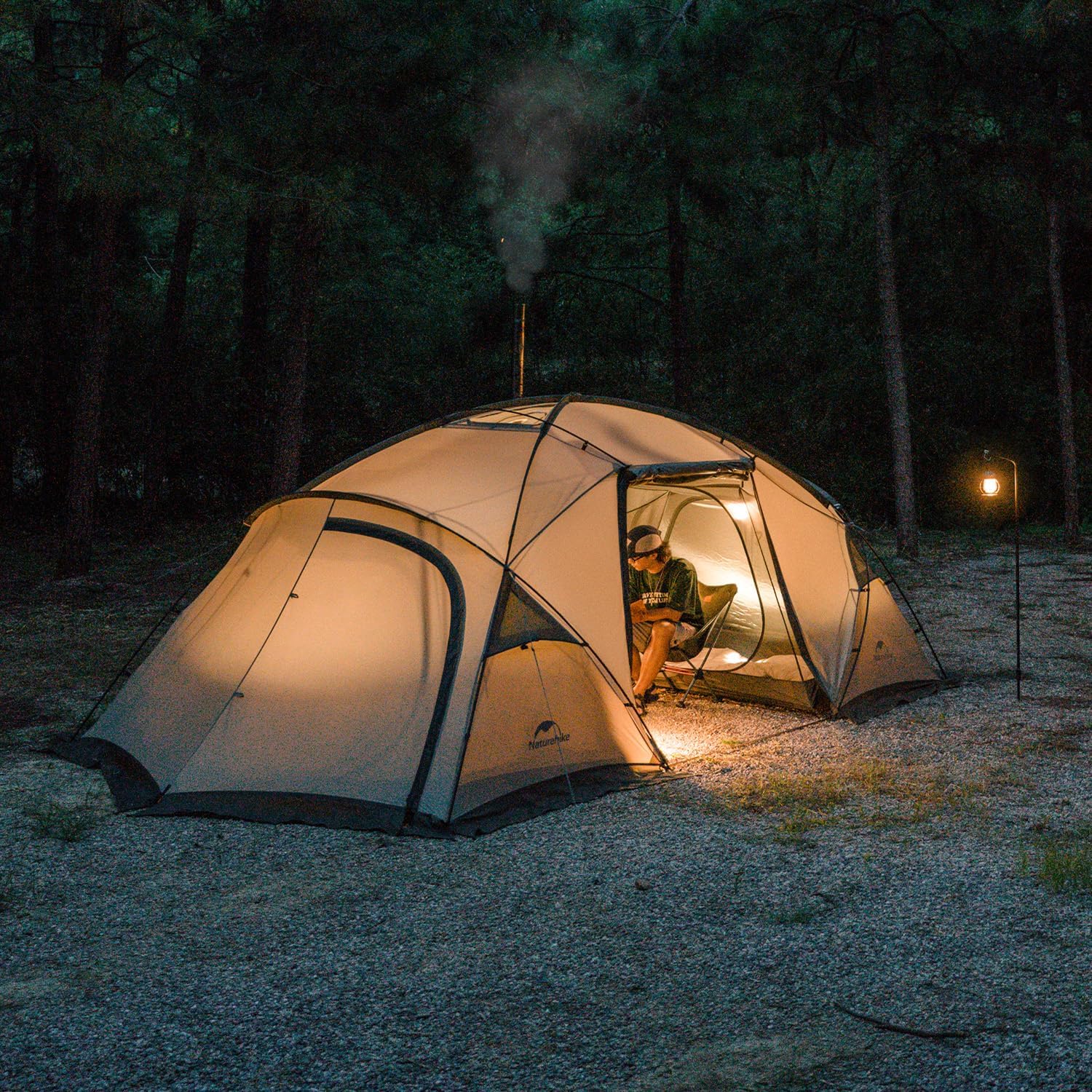 Naturehike The hills2ルーム1リビング2前室 テント 2~4人用