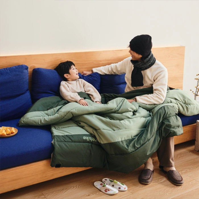 Naturehike シュラフ 寝袋 封筒型 1～4人用 家族用 寝袋 連結