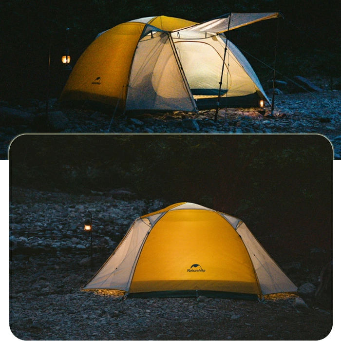 Naturehike Cloud River テント 2人用 3人用 軽量 ソロキャンプ