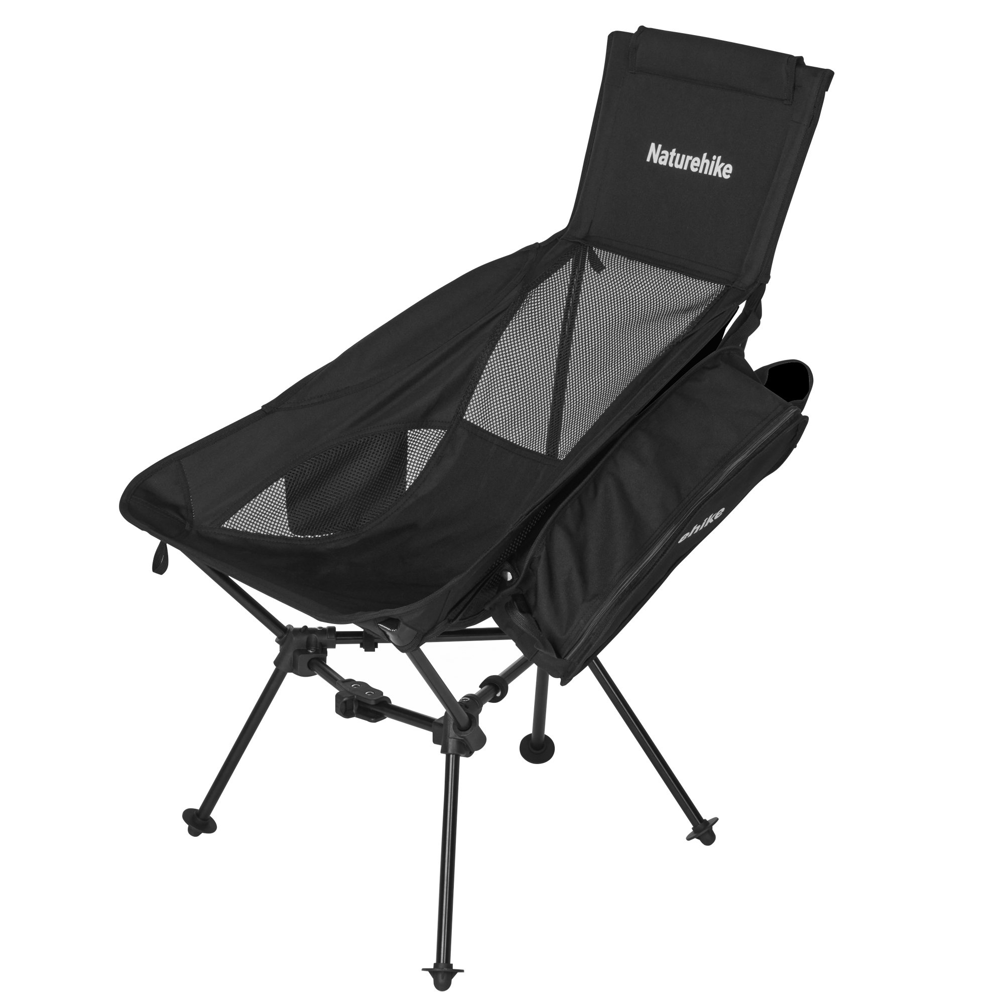 Naturehike Clamshell アウトドア チェア キャンプ椅子 耐荷重120kg 超軽量 コンパクト ハイバック イス ローチェア 背もたれ ゆったり