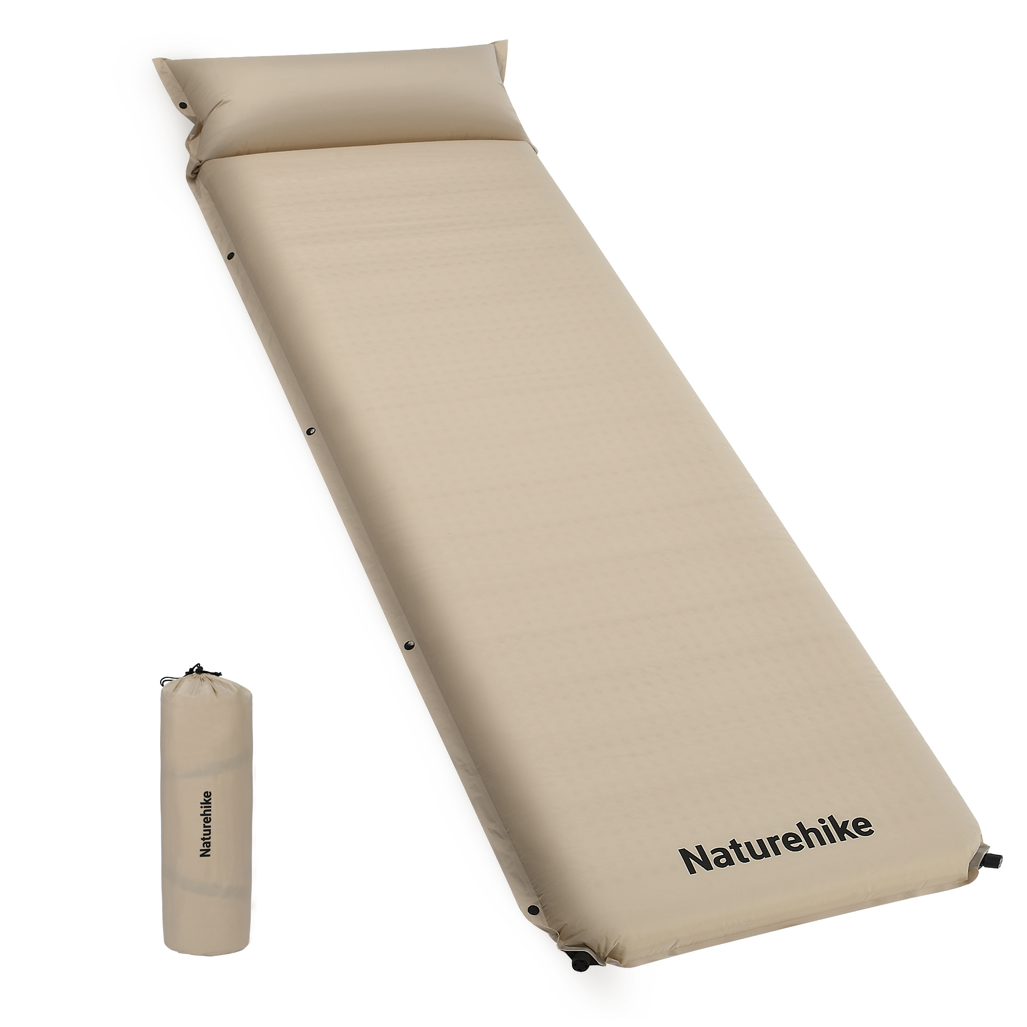 Naturehike D04エアーマット 厚手10cm 自動膨張 キャンプ用 キャンプマット 無限連結可能 耐水加工 インフレーターコンパクト 超軽量