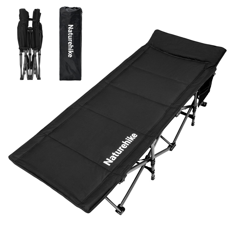 Naturehike コット アウトドアベッド コット用マット 折りたたみ式ベッド コンパクト 一体式収納 簡易 軽量 耐荷重150kg 通気性