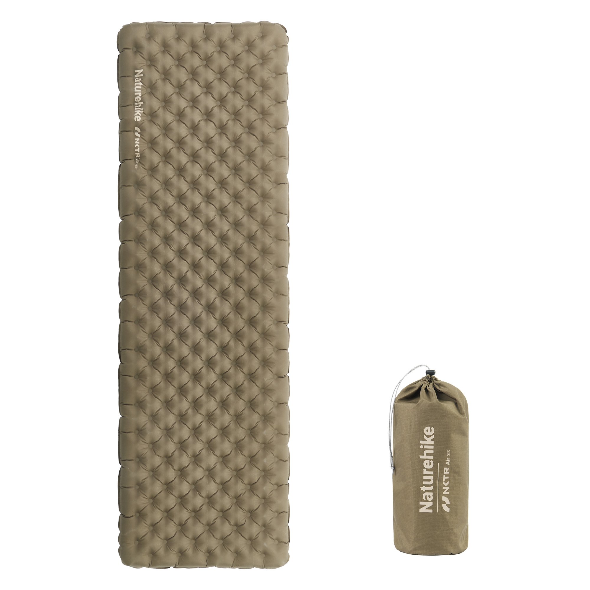 Naturehike R3.2 エアマット R値 超軽量 登山  590ｇ コンパクト 収納袋付き 連結可能  耐水加工