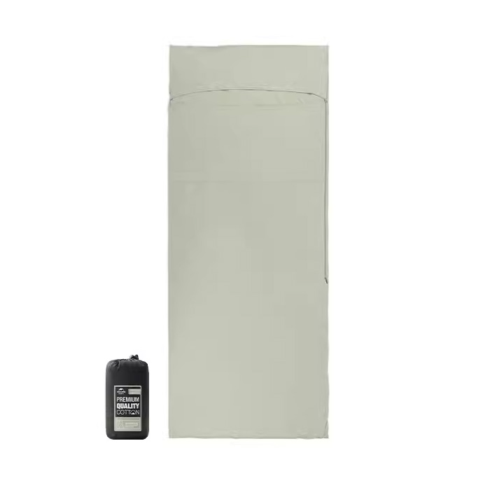 Naturehike インナーシーツ コットン100% 通気性 ワイド インナーシュラフ 柔らかい 肌触り良い 無刺激性 軽量 コンパクト 速乾 吸汗性トラベルシーツ シュラフライナー
