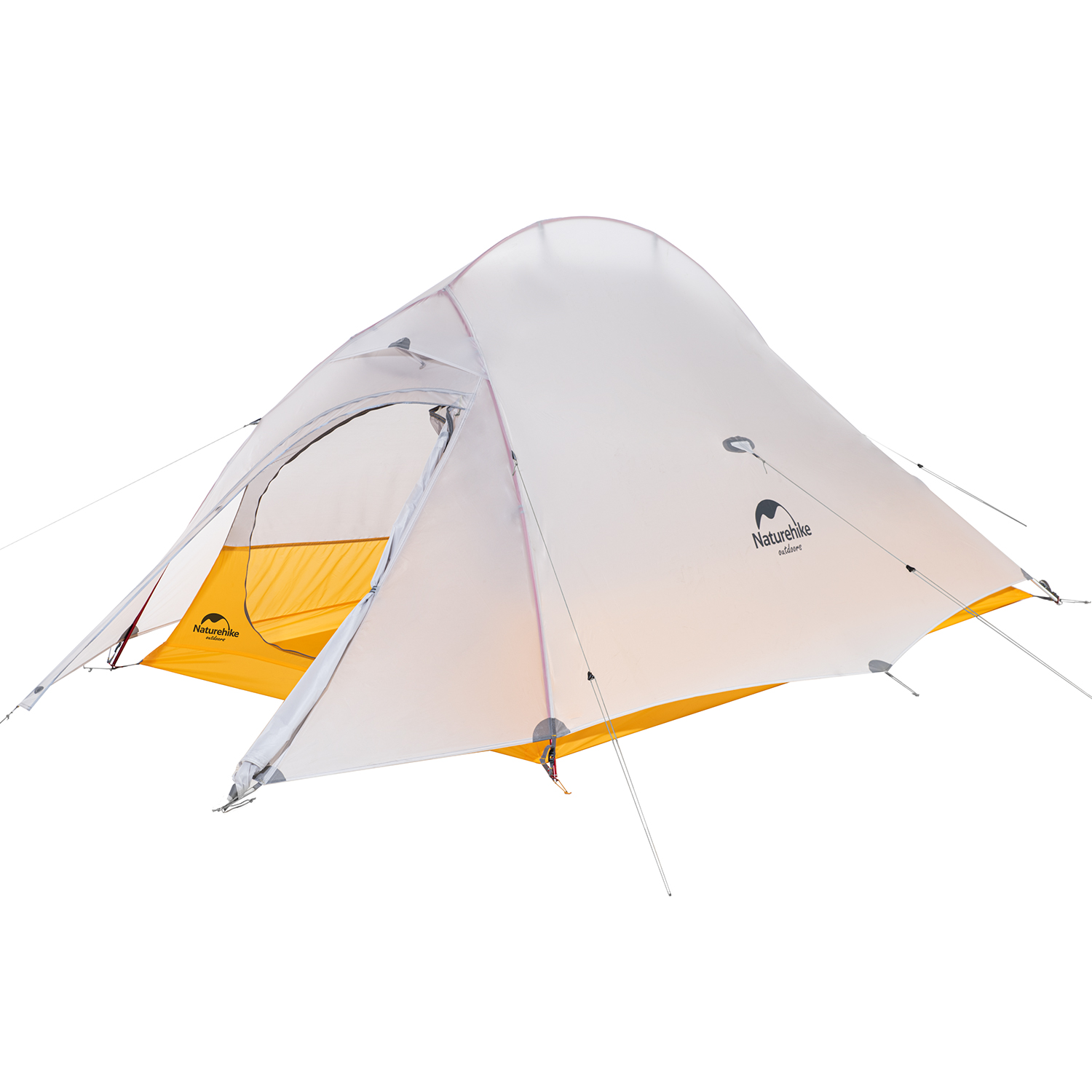 Naturehike Cloud Up2 テント 超軽量 2人用 20D 210T 二重層 耐