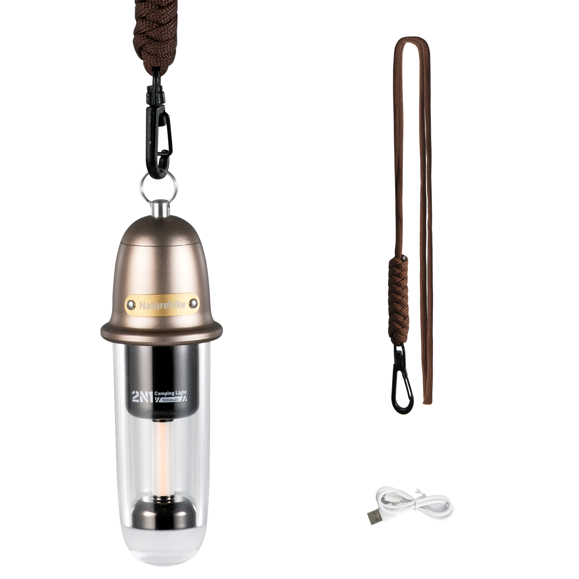 Naturehike キャンプランタン ハンディライト 懐中電灯 Type-C充電式 キャンプ用 キャンプランタン USB充電式