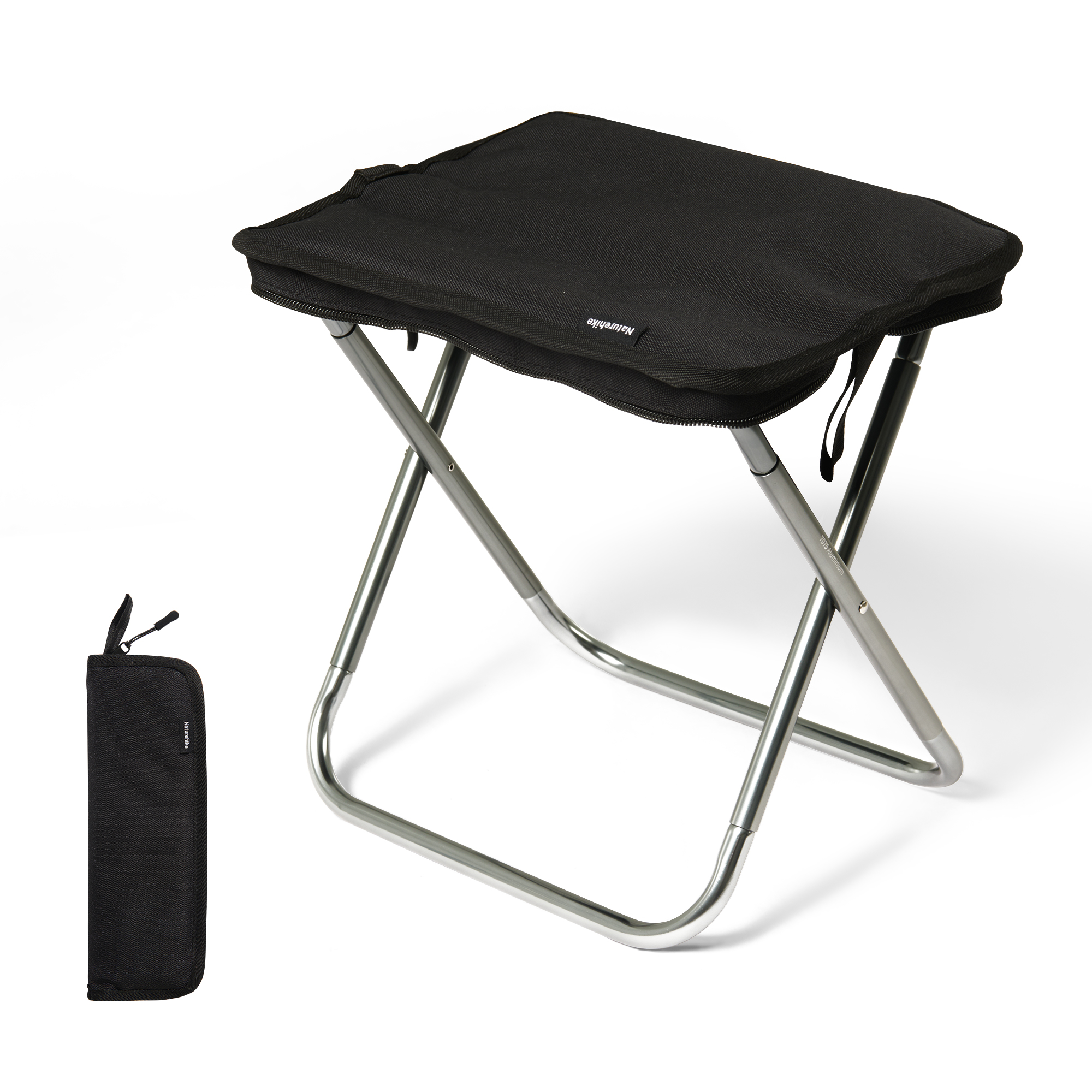 Naturehike XL01 折りたたみ椅子 アウトドアチェア 超軽量 耐荷重75kg キャンプ椅子 コンパクト イス 収納バッグ付