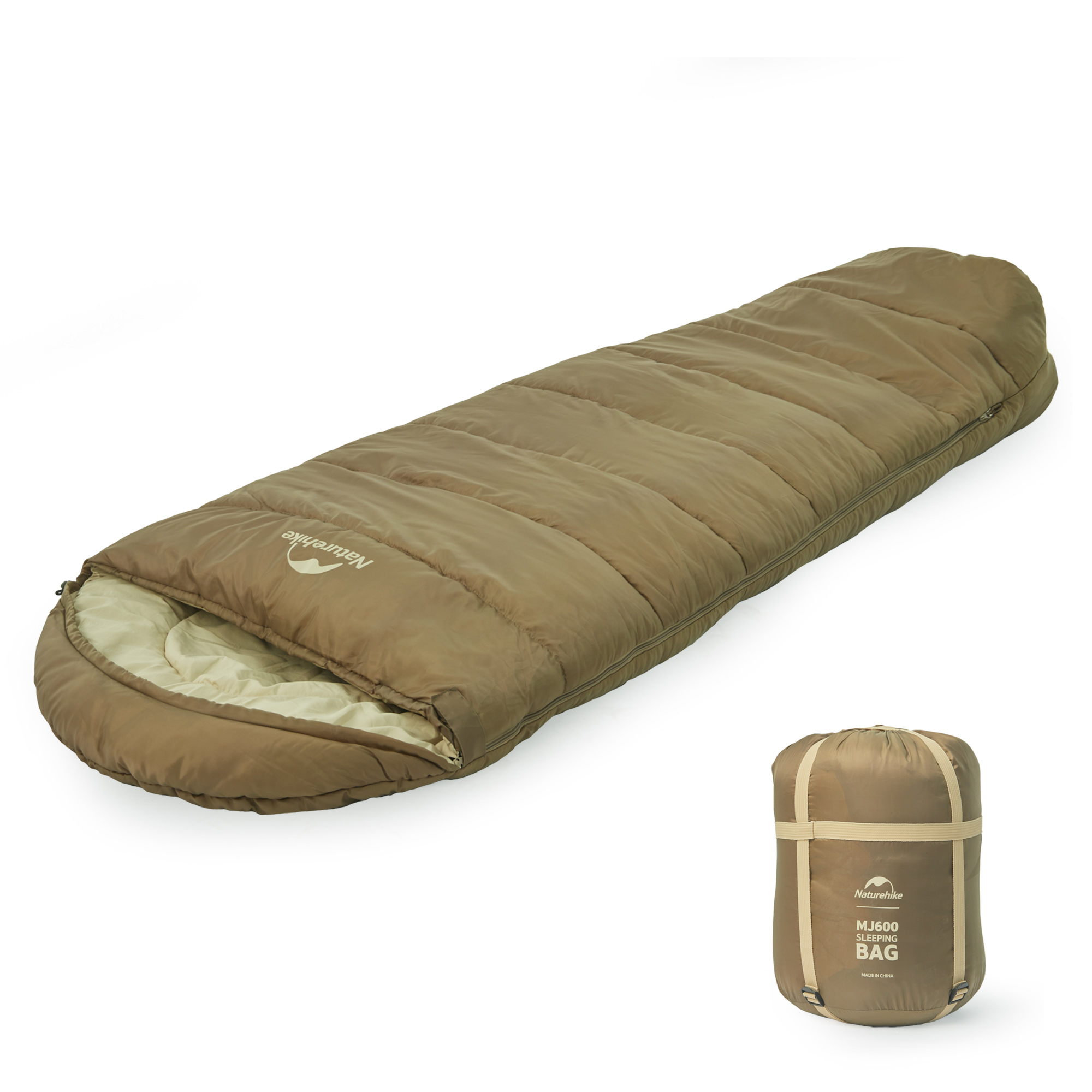 Naturehike 公寝袋 マミー型 シュラフ 冬用 -5℃~4℃ オールシーズン 快適 1人用 コンパクト 保温 アウトドア キャンプ