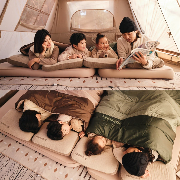 Naturehike シュラフ 寝袋 封筒型 1~4人用 家族用 寝袋 連結 Naturehike シュラフ 寝袋 封筒型 1~4人用 家族用 寝袋 連結