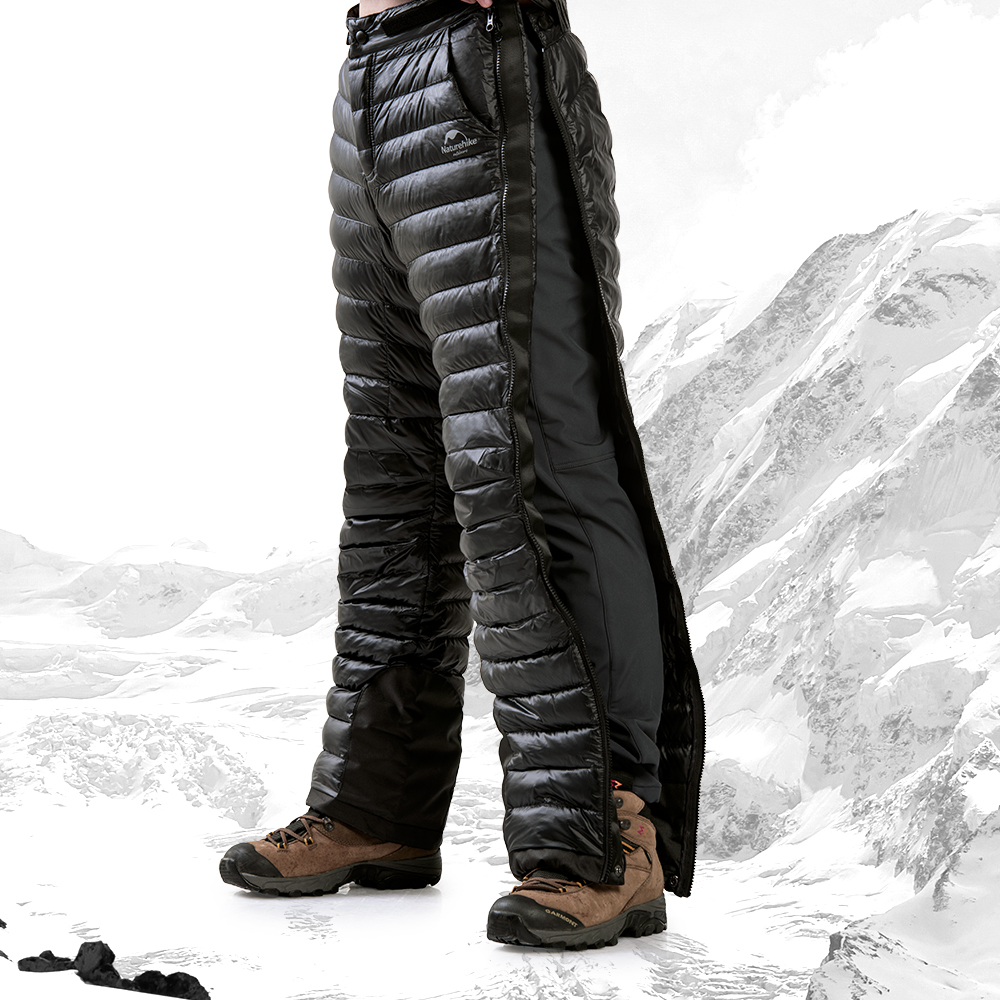 新作予約販売Naturehike ダウンパンツ 高品質ダウン ダックダウン 防寒 暖パンツ ファスナー付き メンズ レディス 超軽量 冬用 700+FP あったか 冬服