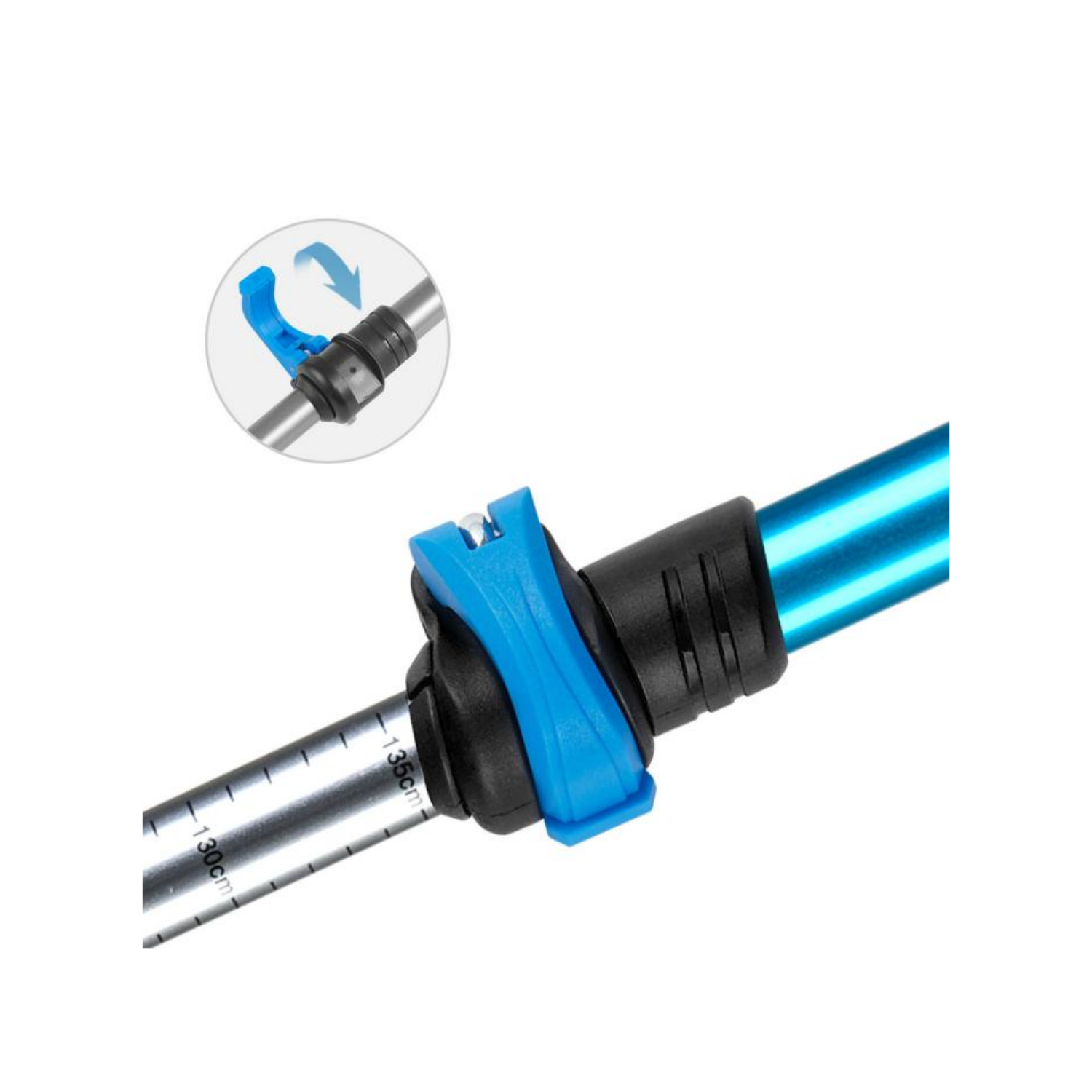 Naturehike ST01トレッキングポール 6061アルミ製 超軽量 2本セット