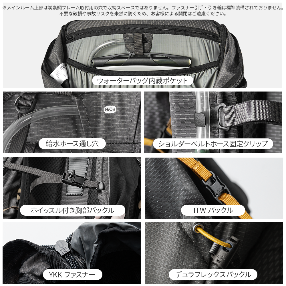 新作Naturehike Seek-wind バックパック 35L/65L バッグ サイズ調整可能 登山リュック 大容量 登山 リュック ハイキング リュックサック 