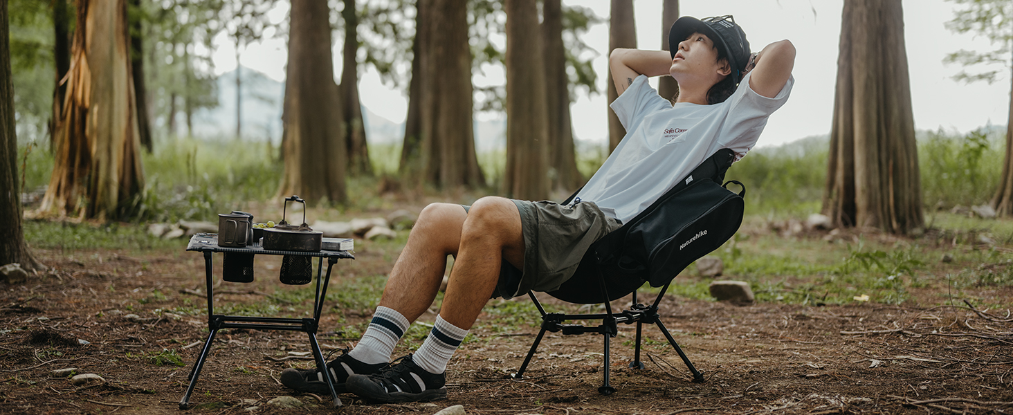 Naturehike Clamshell アウトドア チェア キャンプ椅子 耐荷重