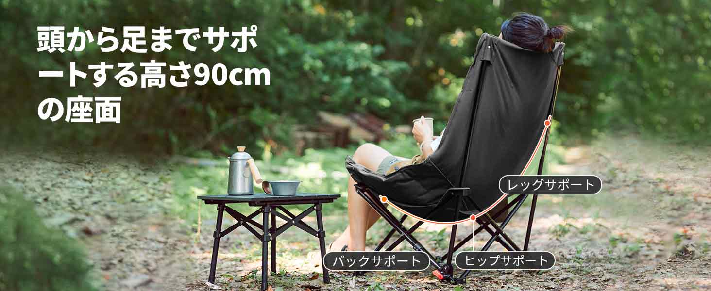 Naturehike SeaStar001 アウトドアチェア 収束式 1秒開閉