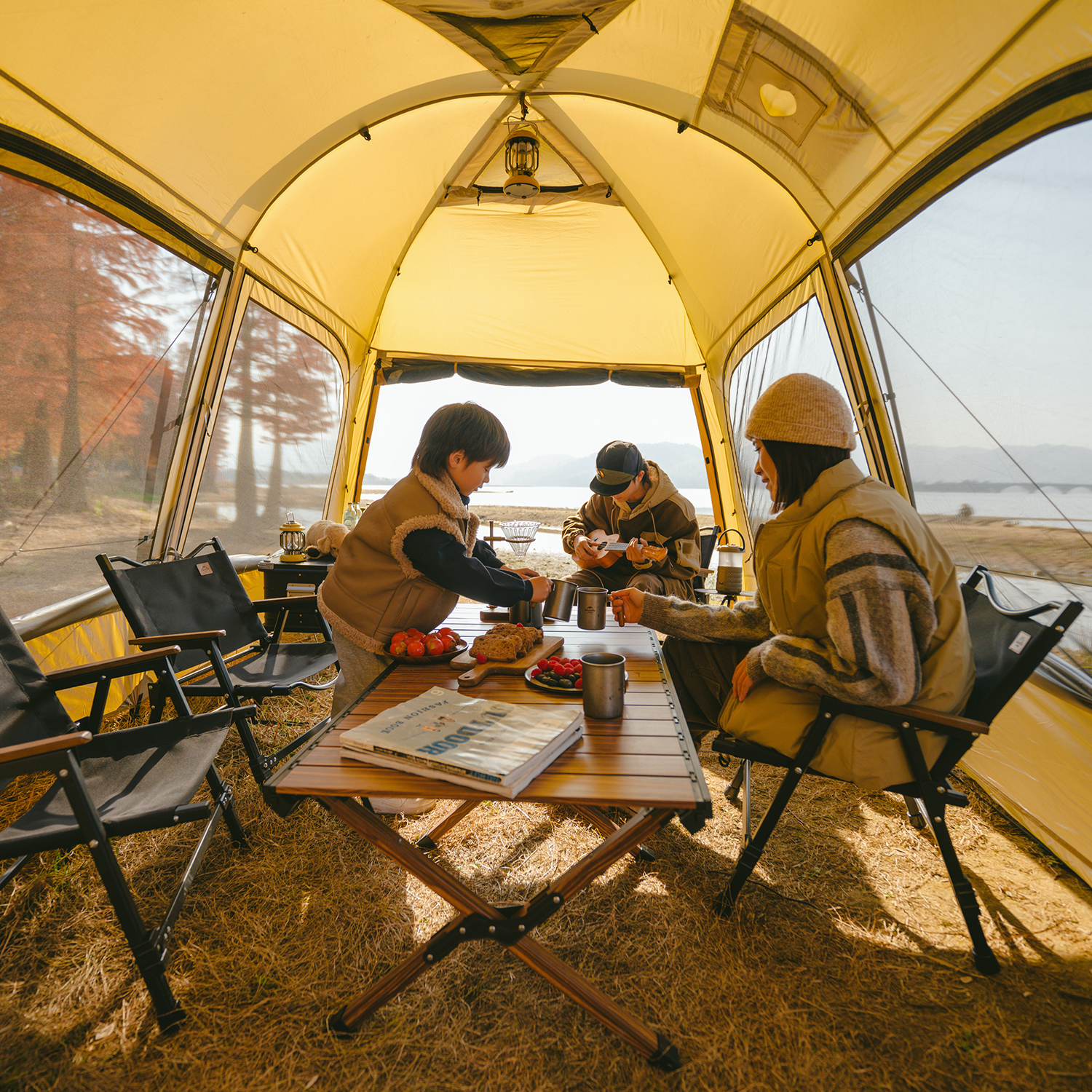 Naturehike Dune10.9 ドームテント 2～3人用 UPF50+ ツールーム