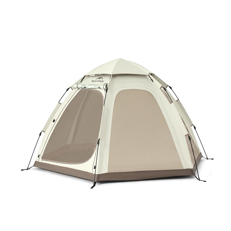 Naturehike Angoワンタッチテント 3人用 防水 ロッジ型テント タープ シルバーコーティング 小屋 UPF50+ UVカット